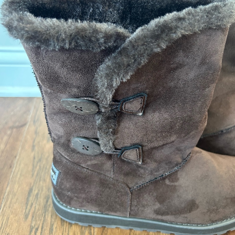Skechers Brown Suede Boots - Picture 2 of 7